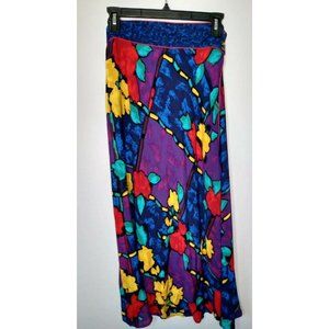 Platinum Size 8 Vintage Button Boho Skirt